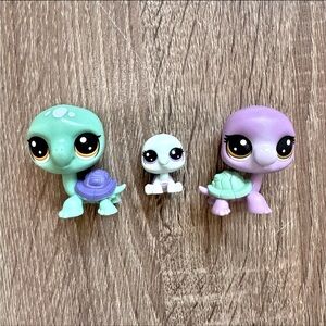 Littlest Pet Shop Family Pack Movie Night Turtle Crew